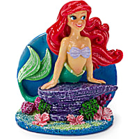 Penn Plax The Little Mermaid Ariel on Rock Aquarium Ornament