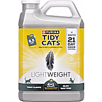 Tidy Cats 4-in-1 Strength Light Weight, Low Dust, Clumping Odor Control Cat Litter