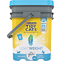Tidy Cats Scented Light Weight Glade Clear Springs Low Dust Clumping Multi Cat Litter
