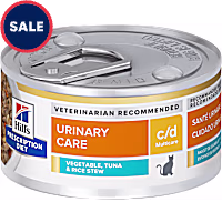 Hill's Prescription Diet c/d Multicare Urinary Care Tuna & Vegetable Stew Canned Cat Food
