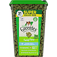 Greenies Feline Catnip Flavor Adult Natural Dental Cat Treats