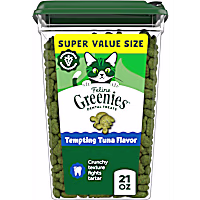 Greenies Feline Tempting Tuna Flavor Adult Natural Dental Cat Treats