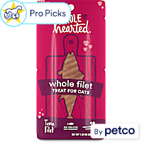 WholeHearted Protein-Rich Tuna Filet Cat Treat