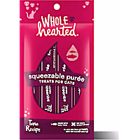 WholeHearted Tuna Recipe Puree Squeezable Cat Treats