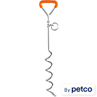 EveryYay Stretch Your Legs Well Grounded Spiral Stake for Dogs
