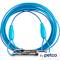 EveryYay Stretch Your Legs Free-To-Flex Tie-Out Cable, For Dogs up to 25 lbs.
