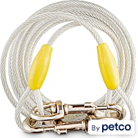 EveryYay Stretch Your Legs Free-To-Flex Tie-Out Cable, For Dogs up to 150 lbs.