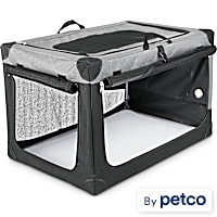 EveryYay Going Places Stow & Go Portable Canvas Dog Crate