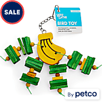 You & Me Ann's Bananas Chewing Bird Toy