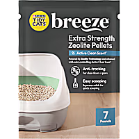 Purina Tidy Cats Breeze Enhanced Active Clean Scent, Multi Cat, Scented Zeolite Pellet Cat Litter Refill
