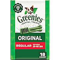 Greenies Original Regular Size Flavor Adult Natural Dental Dog Treats