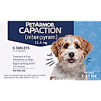 PetArmor CapAction Fast Acting Oral Flea Treatment for Small Dogs