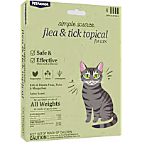 PetArmor Simple Source Flea & Tick Topical for Cats