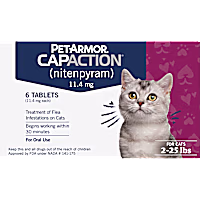 PetArmor CapAction Fast Acting Oral Flea Treatment for Cats