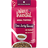 Wholehearted Tuna Jerky Shreds Protein-Boosting Cat Meal Topper
