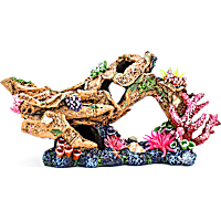 Penn Plax Tan Plane Coral Scape Aquatic Decor