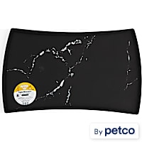 EveryYay Table Manners Black Marble Silicone Placemat