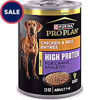 Purina Pro Plan Sport High Protein Chicken and Rice Entree Wet Dog Food