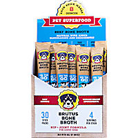 Brutus Bone Broth On The Go Beef Hip & Joint Formula Dog Food Topper