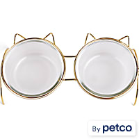 EveryYay Glass Cat Head Double Diner