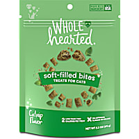 WholeHearted Chicken and Catnip Flavor Soft-Filled Bites Cat Treats