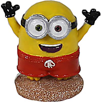 Penn Plax Minions Beach Bob Aquarium Ornament