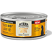 ACANA in Bone Broth Chicken + Fish Recipe Premium Pate Wet Cat Food