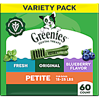 Greenies Adult  Dental Dog Treats Petite Size