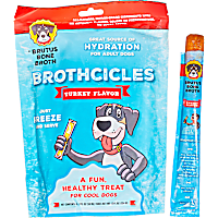Brutus Bone Broth Turkey Flavor Brothcicles Wet Dog Food