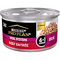 Purina Pro Plan Specialized Vital Systems Beef Entree in Gravy 4-in-1 Support Wet Cat Food