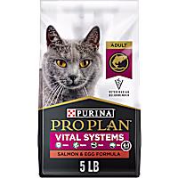 Purina Pro Plan Vital Systems Salmon and Egg Formula 4-in-1 Adult Dry Cat Food