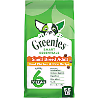 Greenies Smart Essentials Small Breed Adult High Protein Real Chicken & Rice Recipe Dry Dog Food