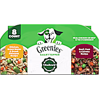 Greenies Smart Topper Complement, with Chicken, with Beef Wet Dog Food Variety Pack