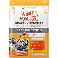 WholeHearted Healthy Digestion Chicken and Egg Product Recipe Dry Cat Food
