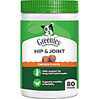 Greenies Chicken Flavor Hip and Joint Supplement Soft Chews for Dogs