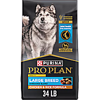Purina Pro Plan Complete Essentials Large Breed Adult 7 Plus Shredded Blend Chicken & Rice Formula Senior Dry Dog Food