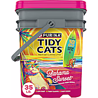 Purina Tidy Cats Bahama Sunset Scented Clumping Low Dust Odor Control Formula Multi Cat Litter