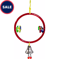 JW Pet Company Insight ActiviToys Ring Clear Bird Toys