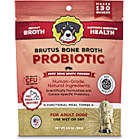 Brutus Bone Broth on the Go: Pork Probiotics Instant Bone Broth for Dog Food Mega Pack