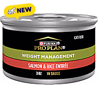 Purina Pro Plan Adult Weight Management Salmon and Rice Entree in Sauce High Protein Wet Cat Food
