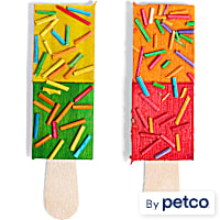 EveryYay Sprinkle Popsicle Small Animal Wood Chew Toys