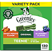 Greenies Adult Dental Natural Dog Treats Teenie Size