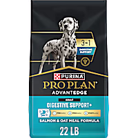 Purina Pro Plan AdvantEDGE Digestive Support Plus Salmon & Oat Meal Formula Adult Dry Dog Food