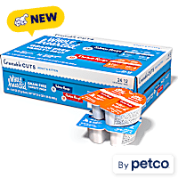 WholeHearted Grain-Free Chicken & Grain-Free Salmon Craveable Cuts Split Cup Cat Food Variety Pack