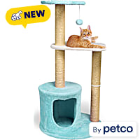 EveryYay Cloud & Moon Novelty 3-Level Cat Tree