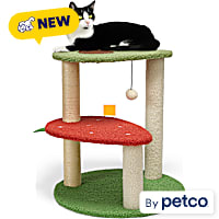 EveryYay Fruit Novelty 2-Level Cat Tree