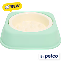 EveryYay 2-in-1 Nesting Bowl and Slow Feeder Dog Bowl Set