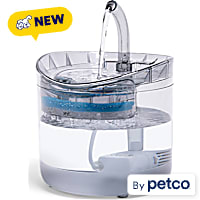 EveryYay 2-Liter Clear Pet Fountain