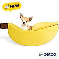 EveryYay Banana Hooded Cat Bed