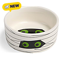 Petco Halloween Mummy Small Animal Food & Water Bowl